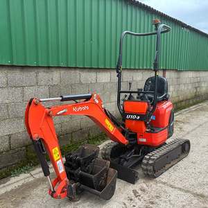 Miniexcavadora Kubota U10-3, Excavadora Compacta de 1 Tonelada |   Miniexcavadora Hidráulica Kubota U10-3 |   Microexcavadora diésel de 1 tonelada en venta - Product Image 5
