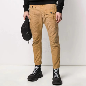 กางเกงคาร์โก้สำหรับผู้ชายทรงสลิมฟิตกางเกงคาร์โก้ซักได้หลายกระเป๋าสำหรับฤดูหนาวงานตามสั่ง - Product Image 1