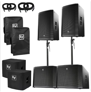 NUEVO Subwoofer Activo LEGIT E-TX-18SP de 1800W con Iluminación LED RGB, Nuevo Subwoofer de 18 Pulgadas - Product Image 3