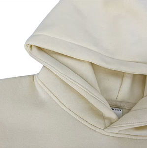 Cotton Polyester Blank <b>Thick</b> <b>Fleece</b> Heavy Weight Oversized Winter Solid Front Hooded Sweatshirts Custom Silk Screen Printed Logo - Product Image 6