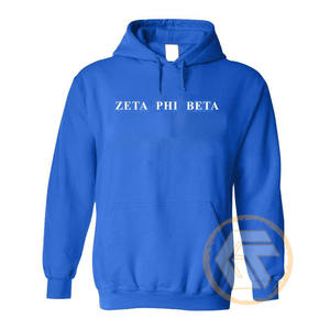 ออกแบบเสื้อฮู้ดดี้ของคุณเองสำหรับฤดูหนาว แบรนด์ Zeta Phi Beta สำหรับผู้หญิง แบบสั่งทำขายส่ง ระบายอากาศได้ดี ผลิตจากผ้าฝ้ายผสมโพลีเอสเตอร์ - Product Image 2