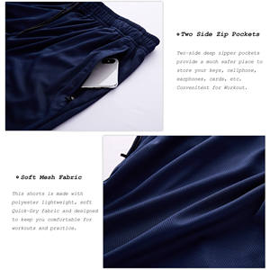 กางเกงขาสั้นคาร์โก้สำหรับผู้ชายกางเกงวิ่งออกกำลังกายผ้าฝ้าย100% ตาข่ายไนลอนพิมพ์โลโก้ได้ตามต้องการสำหรับ2025 - Product Image 4