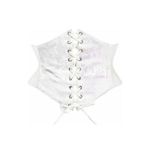 Ceinture Corset Amincissante Premium pour Femme en Dentelle Lavande, Idéale pour Robes et Lingerie Sculptante - Product Image 6