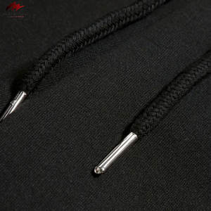 High Street's Best Design Survêtement à capuche respirant d'hiver avec logo personnalisé pour hommes 100% coton Coupe ample solide Prix de gros OEM - Product Image 4