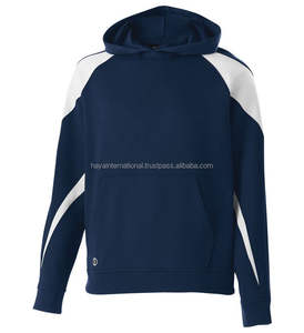 Aceptar personalizado bordado y estampado pulóver sudadera liso algodón sudaderas con capucha conjunto para hombres mujeres - Product Image 5