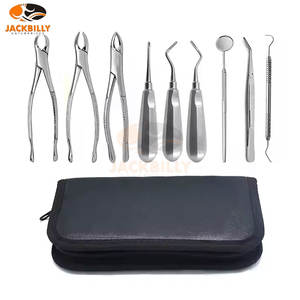Top Notch 13Pcs Kit De Base De Chirurgie Orale De Qualité Supérieure Allemand En Acier Inoxydable Dentaire Chirurgical Medic Instruments Extraction De Dents - Product Image 2