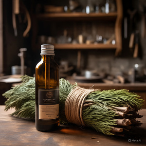 Huile essentielle de cyprès de qualité supérieure, distillée à la vapeur, parfum durable, odeur fraîche, revitalisant pour la peau, fabricant direct - Product Image 2