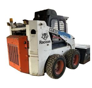 لودر صغير متعدد الاستخدامات بحمولة 3 أطنان من نوع راكون HT65A بسعر تنافسي، لودر مستعمل بعجلات من نوع راكون - Product Image 1