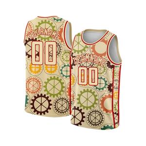 Precio al por mayor Sublimación Ropa de baloncesto Uniforme de baloncesto de secado rápido Reversible Camiseta de baloncesto en blanco - Product Image 2