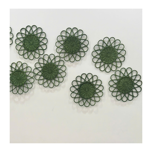 Assiette en rotin écologique de haute qualité et napperon en rotin tissé pour Table à manger décorative et service de cuisine - Product Image 2