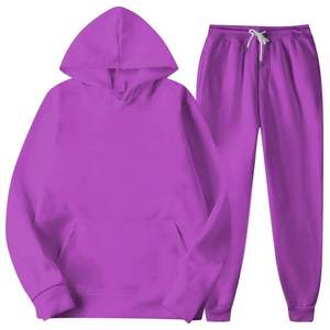 Mens Tracksuit 2 Piece Sweatsuit for Men <b>Fleece</b> <b>Lined</b> Pullover Hoodie & <b>Jogger</b> Sweatpants Track Suit - Product Image 1