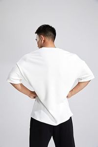 High Quality Heavy Satin Cotton Custom Printed Oversized Plus Size <b>Men's</b> Casual T-<b>Shirt</b> Blank T-<b>Shirts</b> for <b>Men</b> - Product Image 6