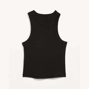 Camiseta sin mangas de punto cómoda y ligera para mujer con impresión de logotipo personalizado Producto al por mayor más vendido de alta calidad - Product Image 1