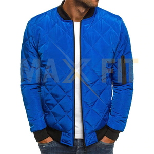 เสื้อแจ็คเก็ตผ้าแคนวาสแบบสั่งทำพิเศษสำหรับผู้ชายและผู้หญิง คอตั้ง ปักโลโก้ด้านหน้า สไตล์ลำลอง สำหรับฤดูหนาว แบรนด์ MAXFIT ENTERPRISES - Product Image 5