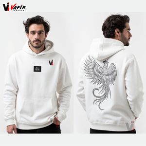 Sudaderas con Capucha Extra Grandes de Invierno, Gruesas y Pesadas, de Felpa de Algodón de 350 GSM, de Alta Calidad, Unisex, con Logotipo Personalizado, Talla Grande para Hombre, de Secado Rápido - Product Image 4