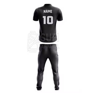 Uniforme de Cricket de Bajo MOQ, 100% Poliéster de Alta Calidad, Talla Personalizada, Ecológico, Ligero, Transpirable, Colores Personalizados - Product Image 2