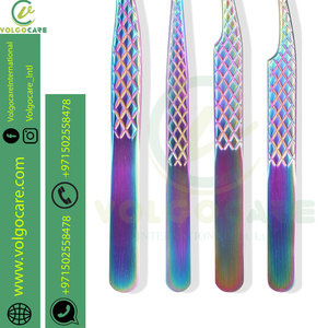 2024 ensemble de 6 pinces à souder inversées en céramique de précision fabriquées avec des pointes pointues et incurvées en acier inoxydable ensemble de pinces à épiler - Product Image 6