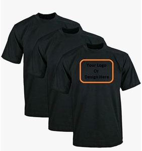 เสื้อยืดคอกลมแขนสั้นผ้าฝ้ายพิมพ์ลายสำหรับผู้ชายเสื้อยืดเปล่า160gsm - Product Image 1