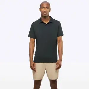 قمصان بولو رجالي عالية الجودة بأكمام طويلة ذات شعار مخصص للبيع بالجملة لعام 2024 قمصان بولو بأكمام طويلة