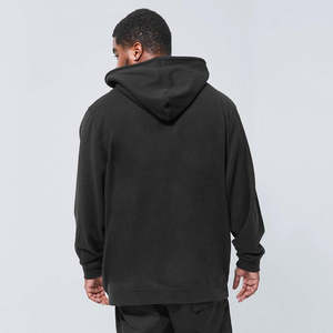 Sweats à capuche de qualité supérieure vente chaude hommes 100% coton sweat à capuche surdimensionné lourd épais laine hiver tricot - Product Image 6