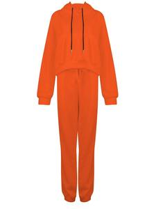 Vêtements de sport de couleur personnalisée pour femmes, nouveau survêtement d'entraînement de sports d'hiver imprimé élégant, grande taille, vêtements d'entraînement personnalisés en gros - Product Image 5