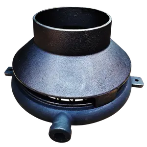 Replacement 24 Tips Jet Burner With Cast Iron Lid For Restaurant Wok Range