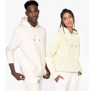 Sweat à capuche en molleton 100% coton pour homme et femme, col rond, coupe classique, écologique, respirant, sweat à capuche d'hiver - Product Image 1