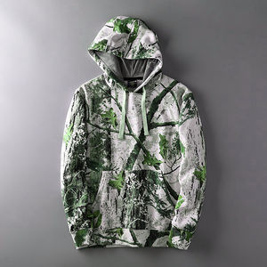 Sudadera con Capucha de Felpa 100% Algodón, Precio Accesible, Transpirable, de Secado Rápido, Hecha en Pakistán, con Estampado de Camuflaje, Sudadera Personalizada para Hombre - Product Image 6
