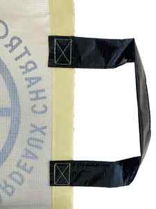 Vente en gros de sac fourre-tout réutilisable recyclé en RPET écologique imprimé sur mesure Sac à provisions adapté aux supermarchés - Product Image 4