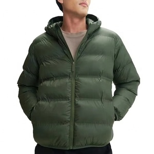 Nouvelles conceptions, vente en gros, veste matelassée personnalisée avec logo, veste d'hiver chaude pour hommes, style streetwear de haute qualité, toutes les tailles disponibles, fermeture éclair - Product Image 1