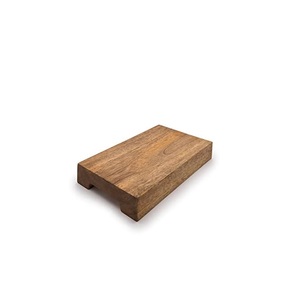 เขียงไม้ธรรมชาติสำหรับเสิร์ฟพิซซ่าและสลัดผักหรือผลไม้ - Product Image 6