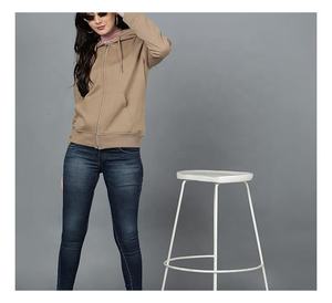 Sweat-shirts à capuche en molleton de coton et polyester à coupe décontractée, imprimés en relief, pour la salle de sport et le fitness - Product Image 6