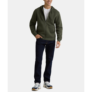 Logo personnalisé vierge extérieur araignée sweats à capuche hommes français éponge lourd 100% coton sweat à capuche fermeture éclair complète sweat à capuche pour hommes - Product Image 2