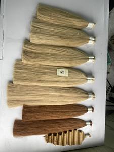 Cabello humano Remy virgen de doble estiramiento vietnamita, Color Natural trenzado de 8 a 20 pulgadas, a granel, venta al por mayor - Product Image 4