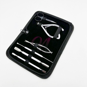 Outil de coupe d'ongles enduit de poudre blanche de précision avec des lames tranchantes en acier inoxydable pour l'emballage de boîte de pédicure manucure infantile - Product Image 3