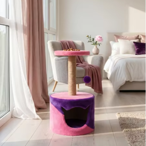 Griffoir pour chats Amistar Berry House de haute qualité, adapté à toutes les races et tailles de chats. - Product Image 3