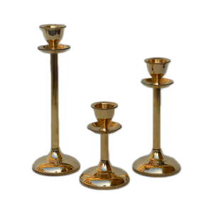 Multiple Finishing Design <b>Candle</b> Holder Aluminium Metal for Home Villa Dinnerware and Wedding Decor <b>Cheap</b> <b>Candle</b> Stand - Product Image 6