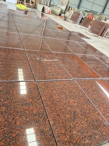 Dalles de granit polies, flammées et martelées, rouge <span class=keywords><strong>Carmen</strong></span> et rouge Karelia, pour comptoirs de cuisine, revêtements muraux et revêtements de sol d'escalier - Product Image 3