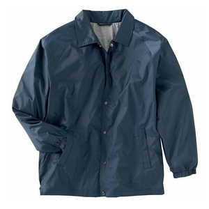 เสื้อแจ็คเก็ตผ้าใบกันน้ำระบายอากาศได้ดีสำหรับผู้ชายเสื้อโค้ชเสื้อแจ็คเก็ตผ้าแคนวาสเคลือบตามสั่ง - Product Image 3