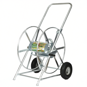 Enrouleur de tuyau d'arrosage en acier ALBA Profi II avec raccord fileté G 1 de 33,3 mm - Product Image 3