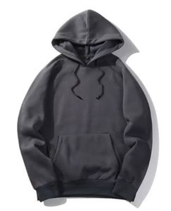 เสื้อฮู้ดดี้ผ้าฟลีซคอตตอน 100% ทรงโอเวอร์ไซส์สำหรับผู้ชายและผู้หญิง ปักโลโก้ตามสั่ง ซักแบบ Stonewashed - สีและขนาดตามสั่ง - Product Image 2