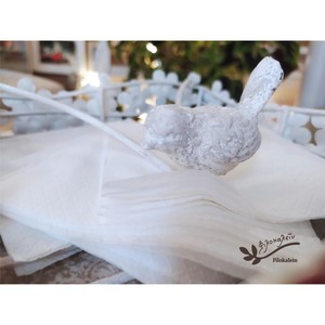 Porte-serviettes plat en métal avec un oiseau aimé plateau à serviettes sur le thème décor de cuisine rustique salle à manger jardin ferme cadeau de mariage - Product Image 5