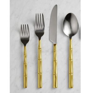 Couverts en métal faits à la main, ensemble de couverts de maison d'hôtel, couverts de mariage, couverts de luxe de noël en acier inoxydable de haute qualité - Product Image 3