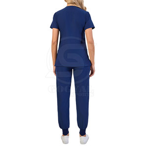Uniformes Médicos de Color Sólido Hechos en Pakistán, Servicio OEM, MOQ Bajo, Uniformes Médicos para Mujer - Product Image 2