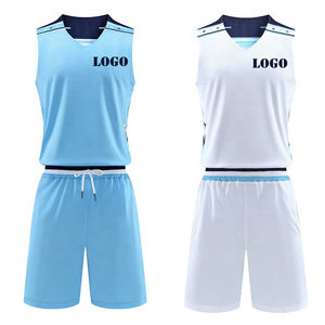 Ensemble de maillot de basket-ball à séchage rapide, shorts respirants, vêtements de sport de haute qualité, vente en gros, broderie du drapeau de Cooper 32 - Product Image 3
