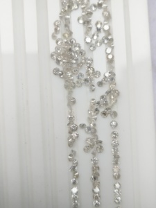I3 Qualité 2MM Diamant Blanc Naturel Pierres Précieuses En Vrac Facettes en G à H Gamme de Couleurs Pierres Précieuses - Product Image 2