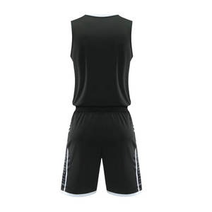 Kit d'uniforme de basket-ball pour hommes respirant personnalisé de haute qualité avec logo imprimé Anti-UV ensemble de vêtements de sport d'équipe et balle - Product Image 2