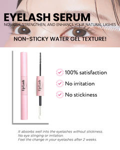 Sérum professionnel pour cils naturels, butylène glycol / Soin nourrissant des cils / Formule à usage quotidien / Sérum réparateur pour cils / - Product Image 2