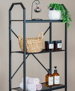 Estante de Baño Moderno de Hierro Fundido para Colocar Sobre el Inodoro, de 3 Niveles, Multifuncional, Duradero, No Plegable, Organizador que Ahorra Espacio - Product Image 4