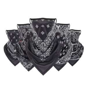 Bandana léger en polyester à motif cachemire, très élastique, unisexe, pour l'été, protection solaire, vente en gros - Product Image 6